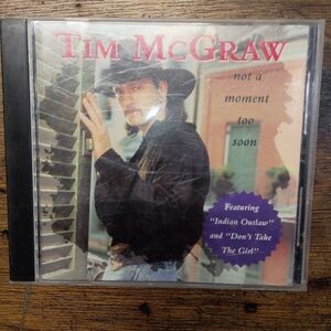 Tim McGraw CD - Not a Moment Too Soon